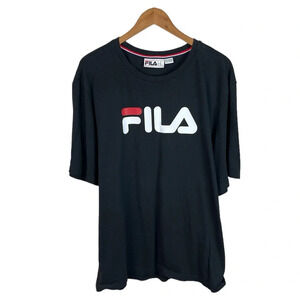 TS1002 Men’s FILA Italia Athletic Streetwear Brand Logo T Shirt 3XL